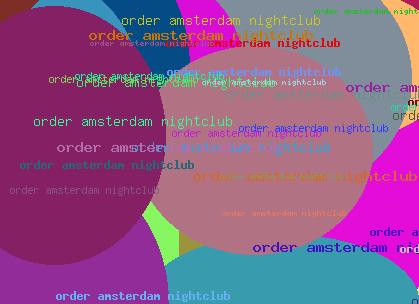 Order amsterdam nightclub